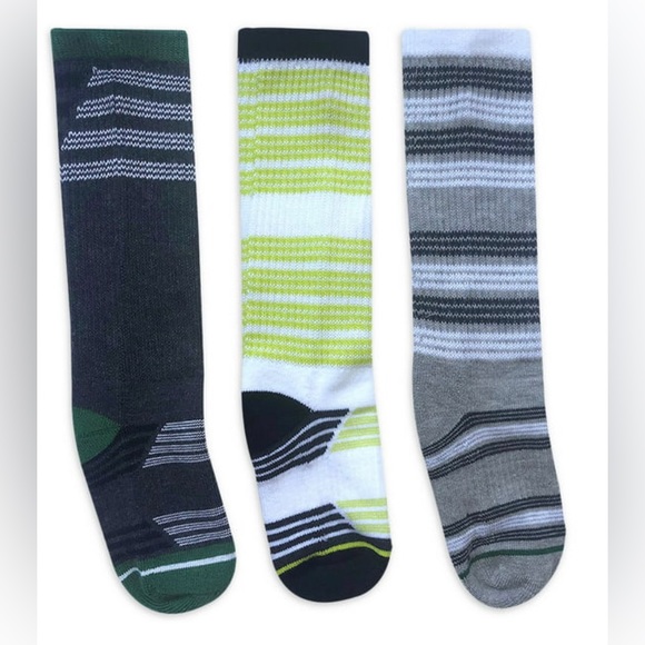 Athletic Works- Silvadur Odor Control cushioned comfort - 3 pk - sz: S (4.5-8.5) - Picture 5 of 5